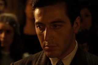 Il Padrino: un primo piano di Al Pacino
