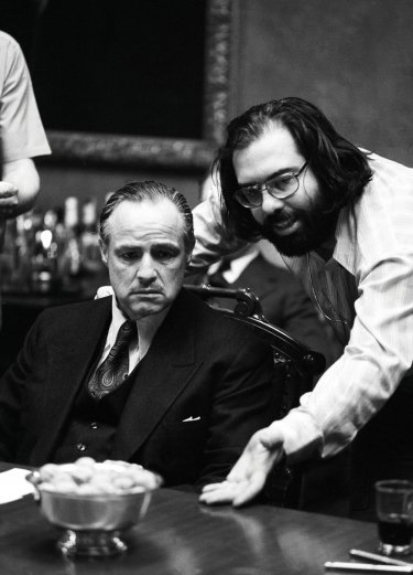 Il Padrino: Coppola e Brando sul set del film