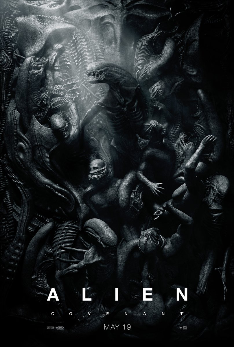 Alien: Covenant, un poster del film