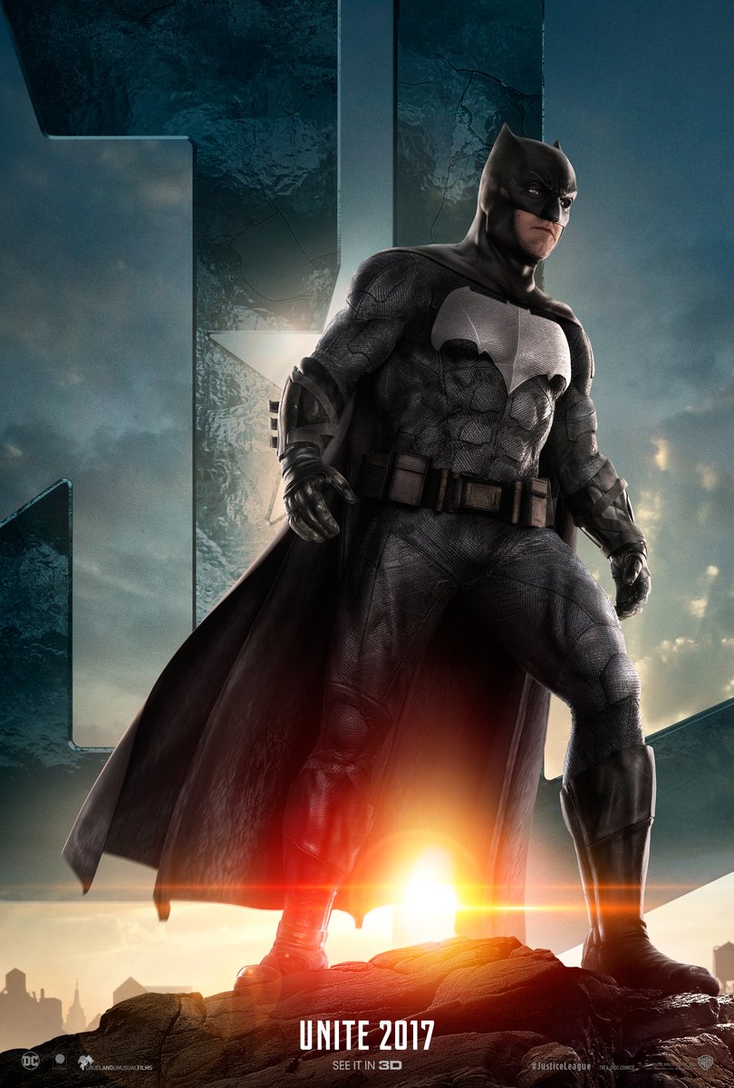 Justice League: il character poster di Batman
