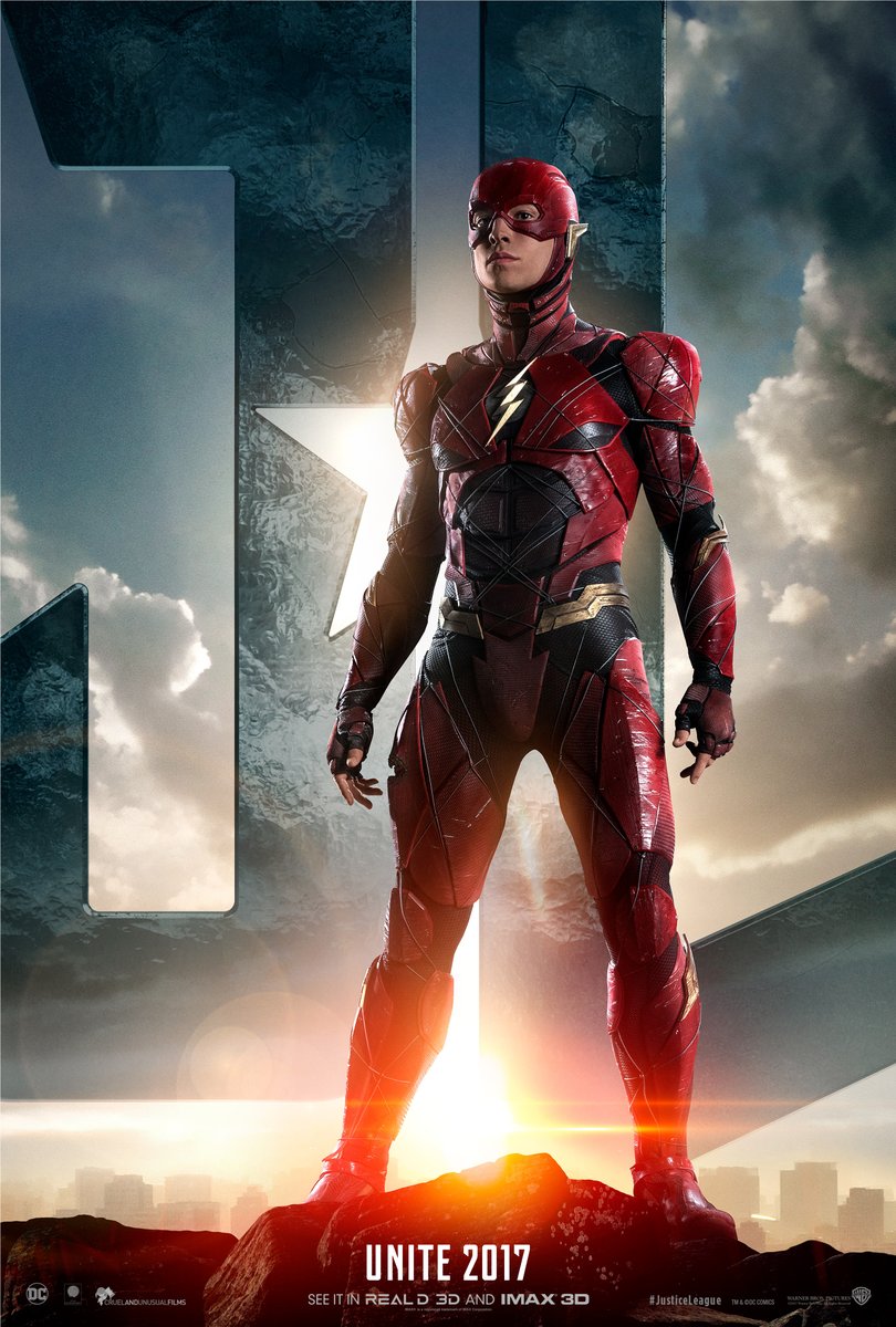 Justice League: il poster di The Flash