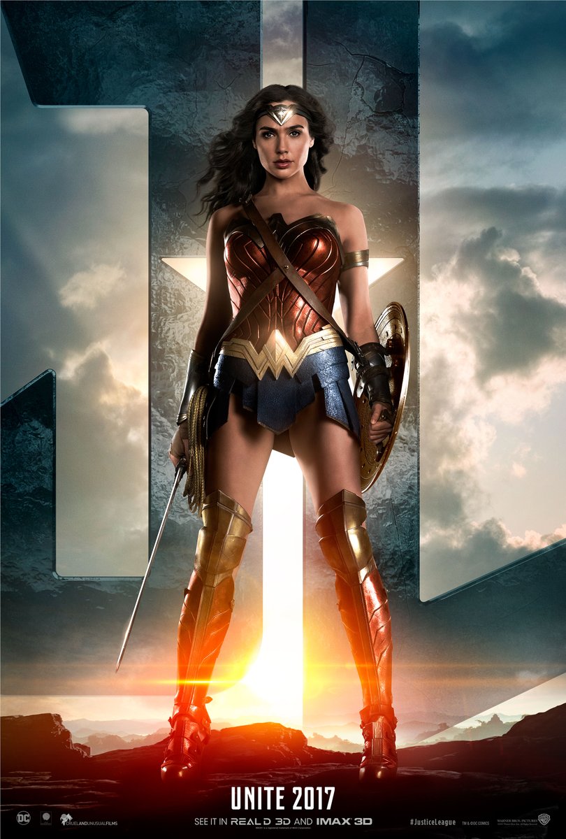 Justice League: il teaser poster di Wonder Woman