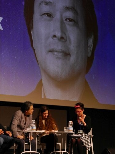 Park Chan-Wook durante la masterclass del Florence Korea Film Fest