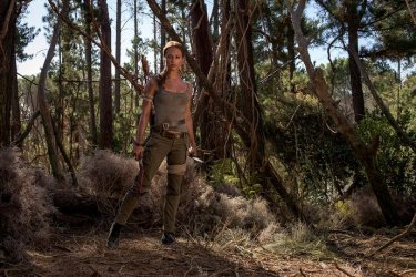 Tomb Raider: Alicia Vikander in una foto del film