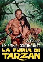 Locandina di La furia di Tarzan