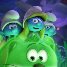 I Puffi - Viaggio nella foresta segreta: una scena del film animato