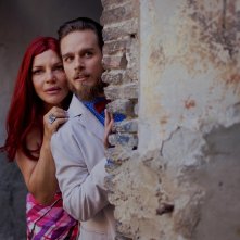 La parrucchiera: Cristina Donadio e Arturo Muselli in una scena del film