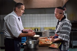 L'altro volto della speranza: Sakari Kuosmanen in una scena del film