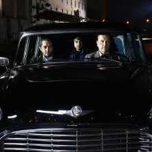 L'altro volto della speranza: Sakari Kuosmanen, Sherwan Haji e Hussein Simon Hussein Al-Bazoon in una scena del film