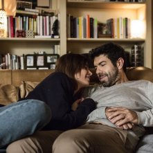 Moglie e marito: Pierfrancesco Favino e Kasia Smutniak in una scena del film