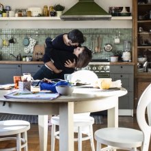 Moglie e marito: Pierfrancesco Favino e Kasia Smutniak in un momento del film