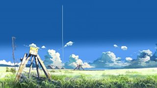 Oltre le nuvole, il luogo promessoci: un'immagine del film animato