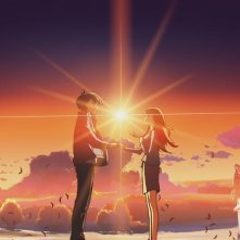 Oltre le nuvole, il luogo promessoci: una scena del film animato
