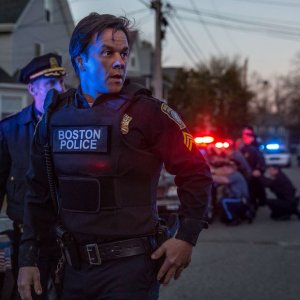 Boston - Caccia all'uomo: Mark Wahlberg in una scena del film