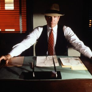 Dick Tracy: Warren Beatty in un'immagine del film
