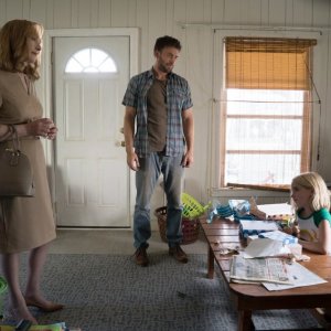 Gifted - Il dono del talento: Lindsay Duncan, Mckenna Grace e Chris Evans in una scena del film
