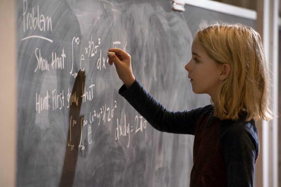 Gifted - Il dono del talento: Mckenna Grace in una scena del film