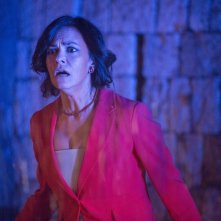 Le verità: Maria Grazia Cucinotta in una scena del film