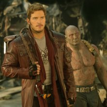 Guardiani della Galassia 2: Chris Pratt e Dave Bautista in una nuova foto