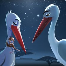 Richard the Stork: una scena del film d'animazione