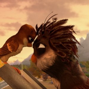 Richard the Stork: un'immagine tratta dal film d'animazione