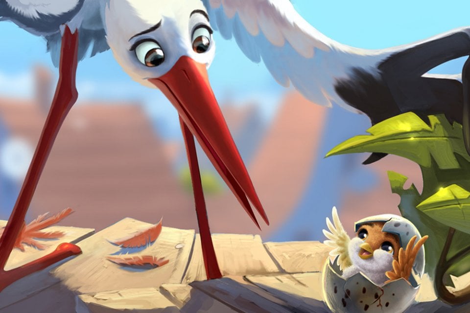 Richard the Stork: un momento del film animato