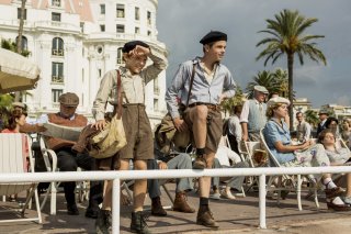 Un sacchetto di biglie: Dorian Le Clech e Batyste Fleurial insieme in una scena del film