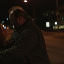 Virgin Mountain: Gunnar Jónsson e Ilmur Kristjánsdóttir in una scena del film