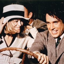Gangster Story: Warren Beatty e Faye Dunaway in un momento del film