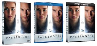 Le cover homevideo di Passengers