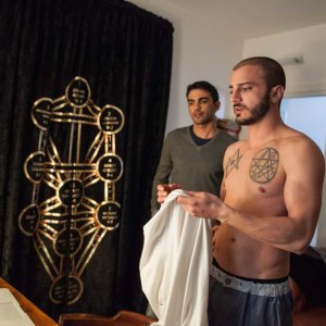 La ragazza dei miei sogni: Primo Reggiani e Nicolas Vaporidis in una scena del film