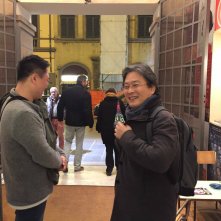 Lee Gye-byeok a Firenze insieme al maestro Park Chan-wook.