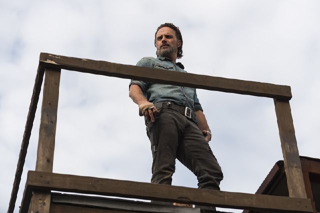 The Walking Dead: una scena del finale della settima stagione