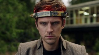 Legion: un primo piano di Dan Stevens nel finale della prima stagione