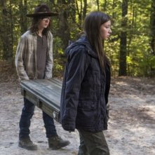 The Walking Dead: Chandler Riggs nell'episodio The First Day of the Rest of Your Life