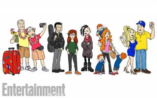 Daria, un'immagine dei protagonisti vent'anni dopo