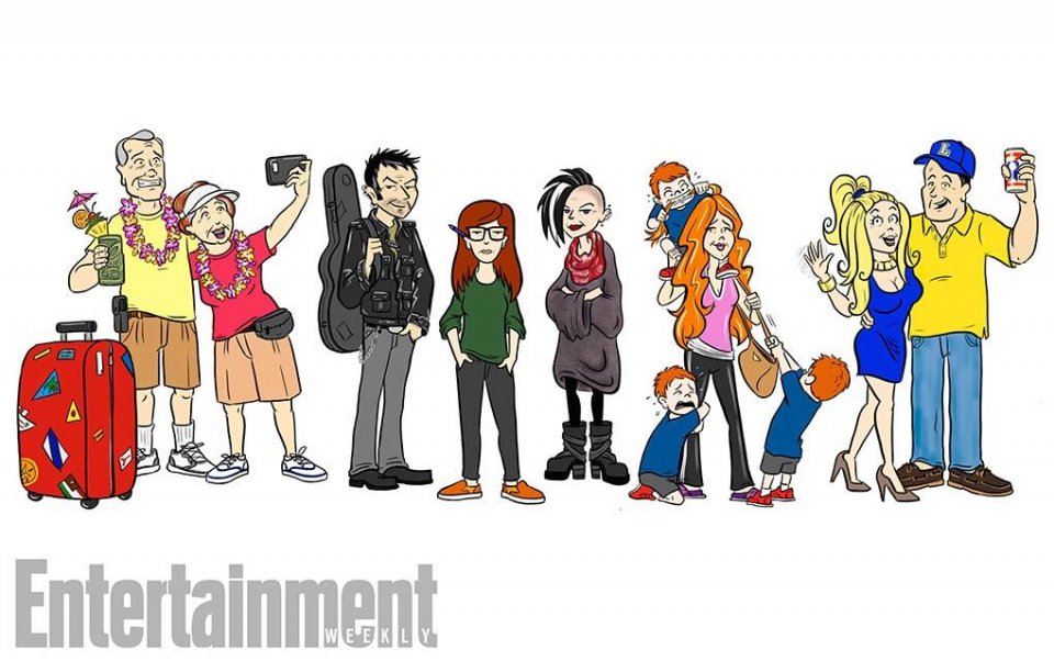 Daria, un'immagine dei protagonisti vent'anni dopo