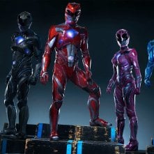 Power Rangers: la foto dei protagonisti in costume