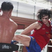 Ciao amore, vado a combattere: Chantal Ughi si allena in un'immagine del documentario