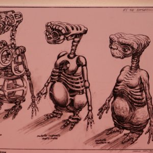Romics 2017: studi anatomici di E.T. alla mostra dedicata a Carlo Rambaldi