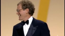 David Letterman presenta gli Oscar nel 1995