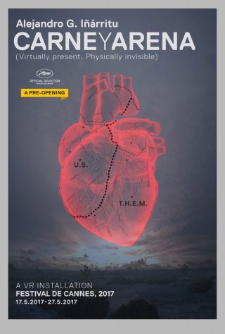 Carne y Arena: il poster del progetto di Inarritu