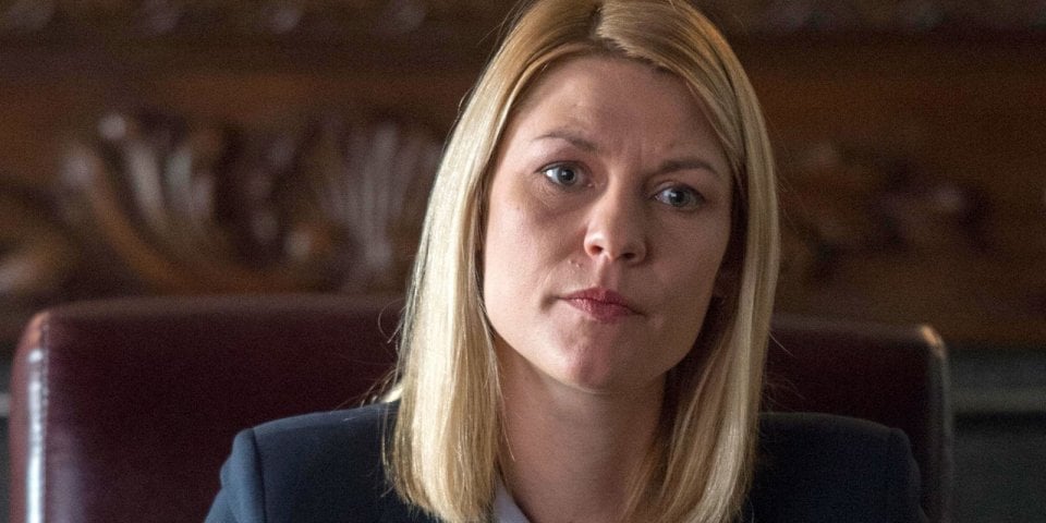 Homeland: un primo piano di Claire Danes nell'episodio America First