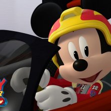 Topolino e Gli Amici del Rally: una scena della serie animata