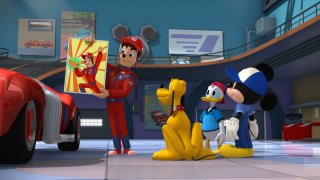 Topolino e Gli Amici del Rally: un momento della serie
