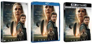 Le cover homevideo di Arrival