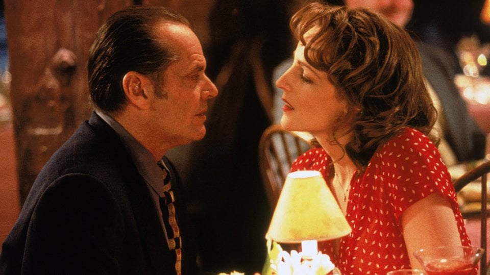 Qualcosa è cambiato: Jack Nicholson ed Helen Hunt in una scena del film