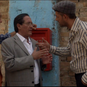 Il mondo di mezzo: Tony Sperandeo in una scena del film