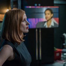 Miss Sloane: Jessica Chastain in una scena del film
