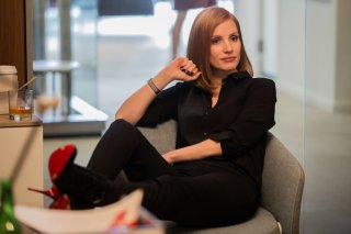 Miss Sloane: Jessica Chastain in un momento del film